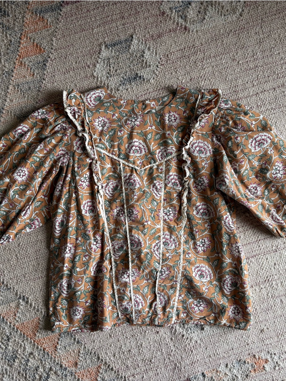 Floral Sezane Top